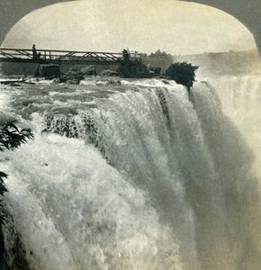 ¡Niágara! Maravilla de este mundo occidental... Cataratas del Niágara, N.Y., EE.UU.