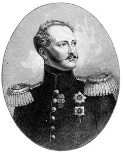 Nicolás I 1796-1855, Zar de Rusia en uniforme militar de Unbekannt