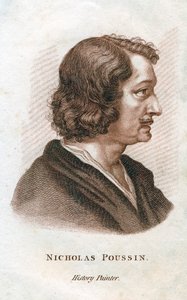Nicolas Poussin, pintor clásico francés, siglo XIX de Unbekannt