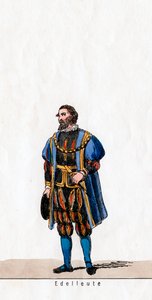Noble, diseño de vestuario para la obra de Shakespeare, Enrique VIII de Unbekannt