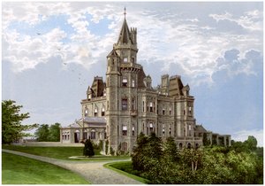 Normanhurst, Sussex, hogar de la familia Brassey, c1880 de Unbekannt