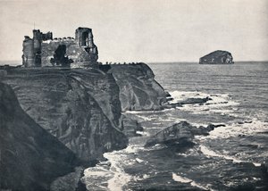 North Berwick - Castillo de Tantallon y Bass Rock, 1895 de Unbekannt