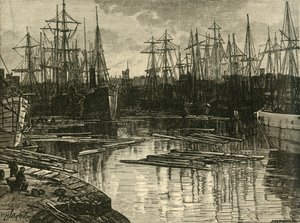 Muelle Norte, Swansea, 1898 de Unbekannt