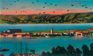 Isla Norte. Estación Aérea Naval de EE. UU. San Diego, California, c1941 de Unbekannt
