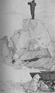 Nada más que hielo, hielo hasta el horizonte, 7 de abril, 1895 de Unbekannt