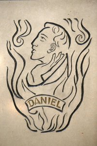 Iglesia católica Notre Dame de France, Londres. Daniel el profeta, Londres, Gran Bretaña