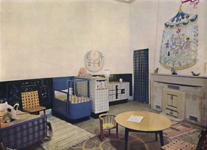 Guardería diseñada por Esmé Gordon, A.R.I.B.A., A.R.I.A.S., c1945