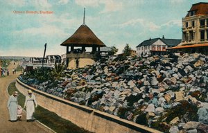 Playa del Océano, Durban, c1914