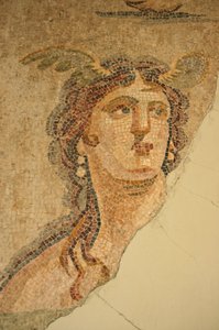 Oceanus y Tetis, mosaico de Iskenderum, Turquía