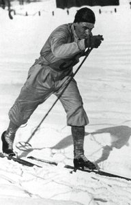 Oddbjorn Hagen, esquiador de fondo noruego, Juegos Olímpicos de Invierno, Garmisch-Partenkirchen, 1936 de Unbekannt