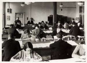 Trabajadores de oficina, c 1930 de Unbekannt