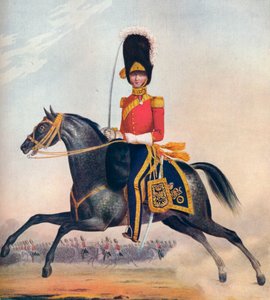 Oficial de los 2º Dragones Británicos R. N., c1833