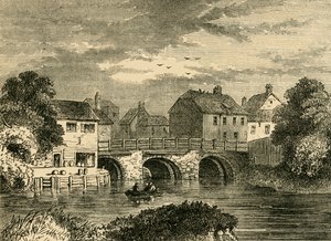 Viejo Puente Bow, c. 1876 de Unbekannt