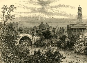 Puente Viejo sobre el Lago, Regents Park, en 1847, c1876 de Unbekannt