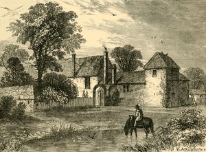 Viejo Chalk Farm en 1730, c1876 de Unbekannt
