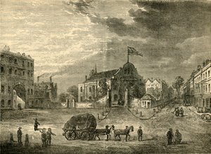 Iglesia Vieja de Kensington, alrededor de 1750, c. 1876 de Unbekannt
