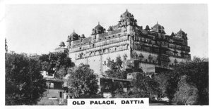Antiguo Palacio, Datia, India, c. 1925 de Unbekannt