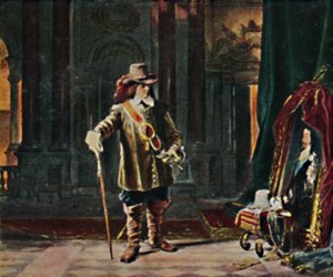 Oliver Cromwell 1599-1658 - Pintura de Schrader, 1934 de Unbekannt