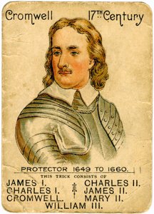 Oliver Cromwell 1599-1658, Lord Protector de Inglaterra, 1901-1910