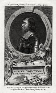 Oliver Cromwell, Lord Protector de Inglaterra de Unbekannt