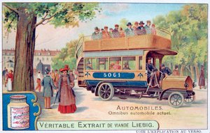 Omnibus, c1900 de Unbekannt