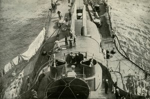 A Bordo de un Acorazado Francés, 1919 de Unbekannt