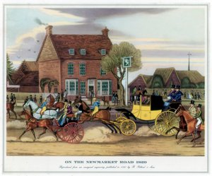 En el Camino de Newmarket, 1820, 1825 de Unbekannt