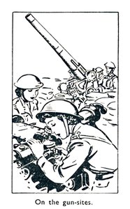 En los sitios de armas, 1940 de Unbekannt