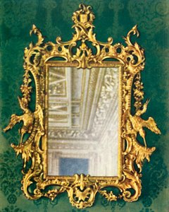 Uno de Cuatro Marcos de Espejo Dorados, 1938