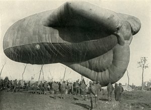 Uno de nuestros globos de observación, 1919 de Unbekannt