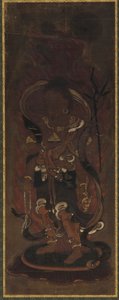 Uno de los doce deva: Kwa-ten Agni, finales del siglo XV-principios del siglo XVI