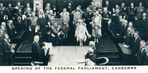 Apertura del Parlamento Federal, Canberra, 1927 1937 de Unbekannt