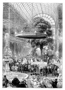 Apertura de la Gran Exposición, Hyde Park, Londres, 1851, 1888