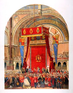 Inauguración de la Exposición Internacional, 1862 de Unbekannt
