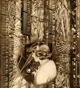 Operador en el Mayfair Exchange, 1932, 1933 de Unbekannt