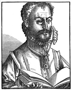 Orlandus Lassus, compositor y músico renacentista flamenco, siglo XVI de Unbekannt