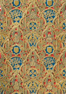 Ornamento en las paredes, Salón de los Abencerrajes, 1907 de Unbekannt