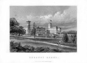 Casa Osborne, antigua residencia real en East Cowes, Isla de Wight, Inglaterra, 1899 de Unbekannt