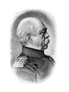 Otto von Bismarck, estadista alemán, 1885