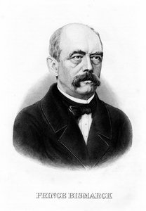 Otto von Bismarck, estadista alemán, siglo XIX