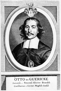 Otto von Guericke, inventor, ingeniero y físico alemán, 1672 de Unbekannt