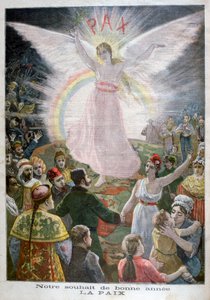 Nuestra Esperanza para el Año Nuevo: Paz, 1894 de Unbekannt