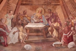 Iglesia de Nuestra Señora de la Asunción. Natividad. Cordon, Francia de Unbekannt