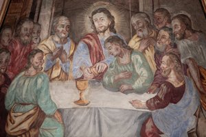 Iglesia de Nuestra Señora de la Asunción. La última cena Cordon Francia de Unbekannt