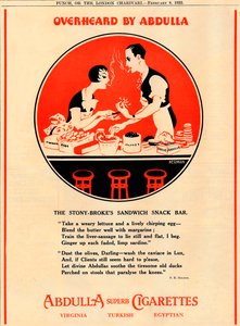 Escuchado por Abdulla - El bar de bocadillos Stony Brokes, 1933