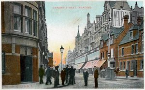 Calle Oxford, Reading, Berkshire, c1900s-c1910s