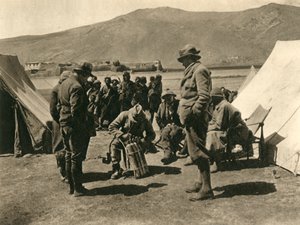 Taladro de oxígeno en el campamento de Unbekannt