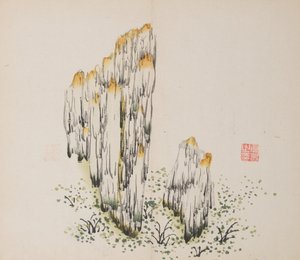 Página de Shi Zhu Zhai de Unbekannt