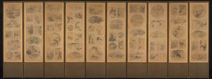 Cien temas, anverso, finales de 1800
