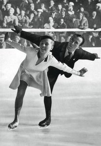 Patinaje artístico en pareja, Juegos Olímpicos de Invierno, Garmisch-Partenkirchen, Alemania, 1936
